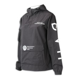 J906  Design half chest zipper windbreaker jacket make to order women's windbreaker jacket white printing logo Medical College nylon windbreaker jacket manufacturer J906  Design half chest zipper windbreaker jacket make to order women's windbreaker jacket white printing logo Medical College nylon windbreaker jacket manufacturer